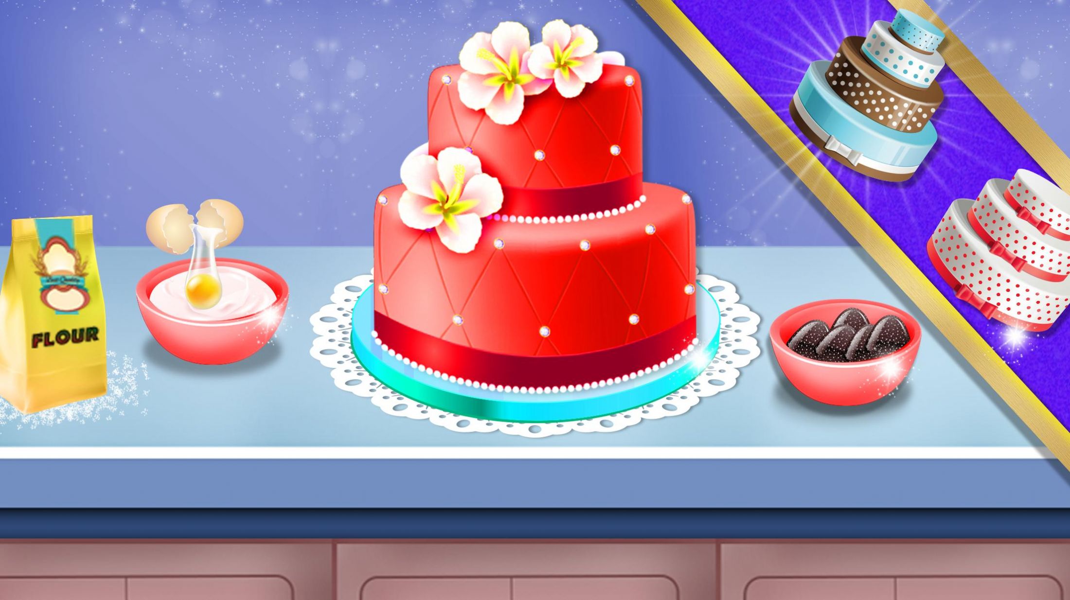 女孩蛋糕烘焙店(Cake Baking Games for Girls)v1.0.1 安卓版