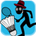 变成羽毛球选手Stickman Badmintonv1.0.8 中文版