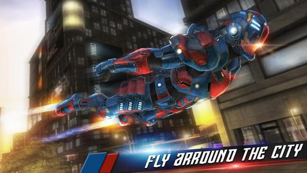 Ӣۻ˳оԮ(Flying Hero RobotCity Rescue)v5.0 ׿