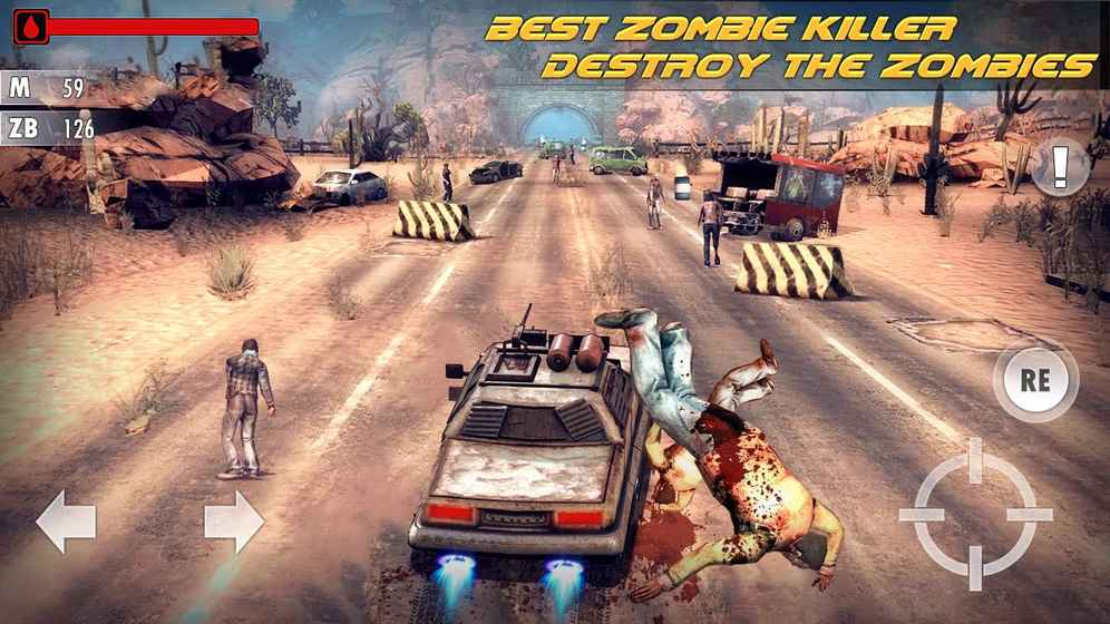 死亡公路僵尸赛车Highway Zombie Fire  Alivev1.1 中文版