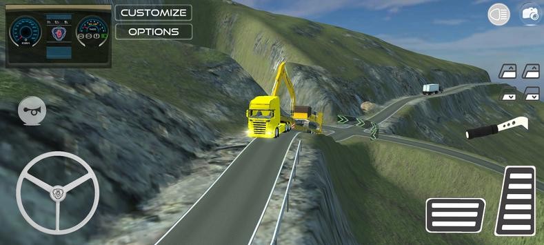 Σյ·˾dangerous roads truckerv1.2 °