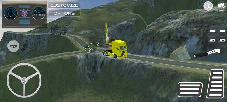 Σյ·˾dangerous roads truckerv1.2 °