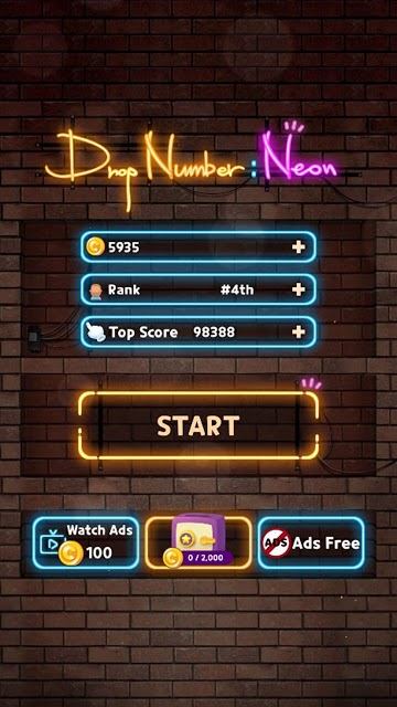 ޺2048(Drop Number Neon)v1.0.2 ׿