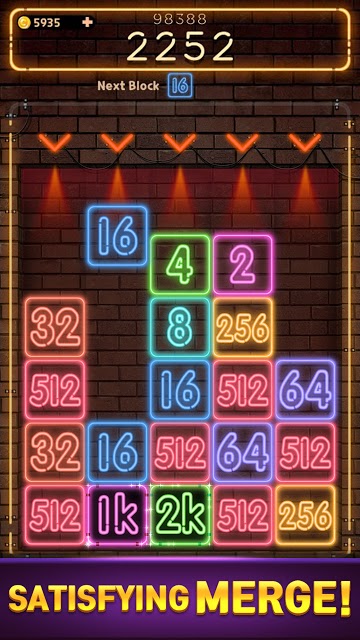 ޺2048(Drop Number Neon)v1.0.2 ׿