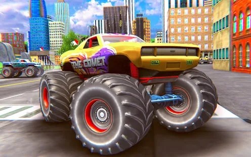 怪物卡车城市特技(Fearless Monster Truck)v1.0.42 安卓版