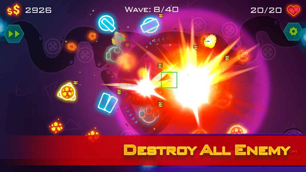 սTower Defense Geometry Warv1.0.4 İ