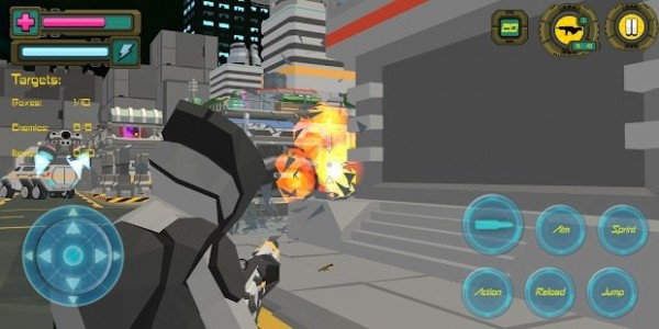 超光速射击Polygon Crime Shooting: Future Cyber City 77v1.05 中文版