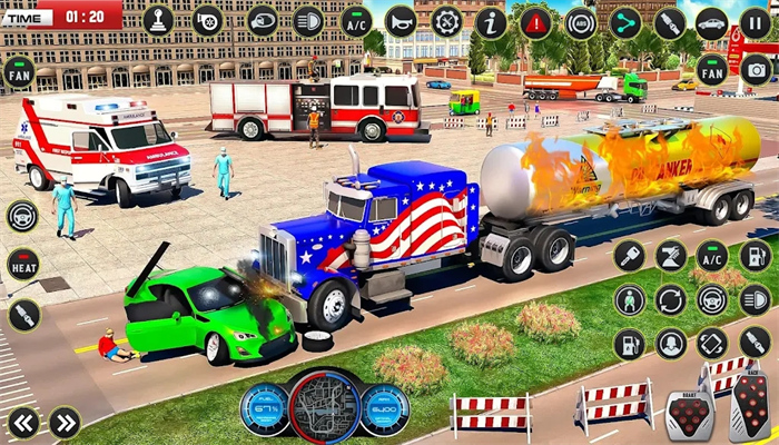 油罐运输车(oil tanker game)v1.0 安卓版