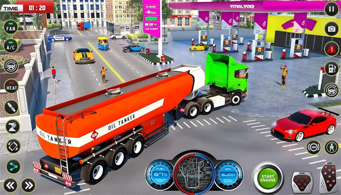 油罐运输车(oil tanker game)v1.0 安卓版