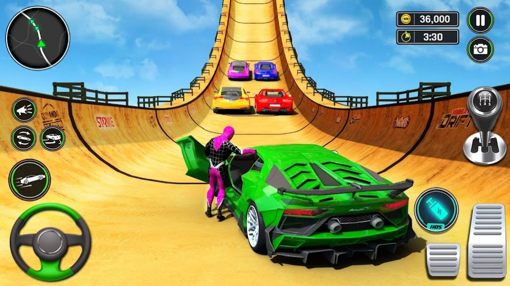 Ӣ۾ټʻSuperhero Car Games- Car Stuntv1.0 ׿