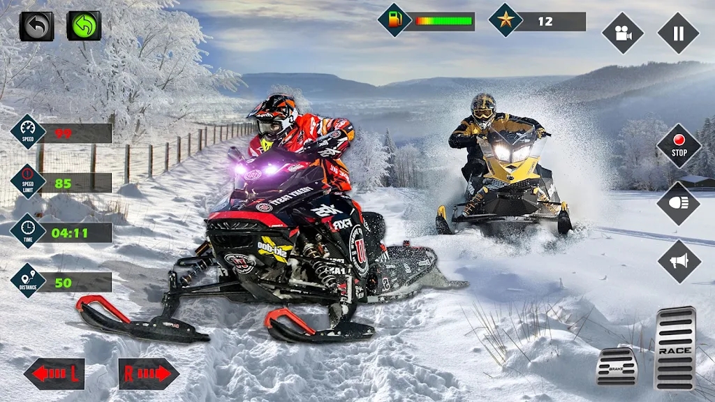 ѩĦģ(Snowmobile Simulator Adventure)v1.1 ׿