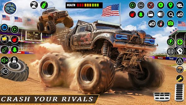 垃圾车撞车大赛(Garbage Truck Demolition Derby)v0.34 安卓版