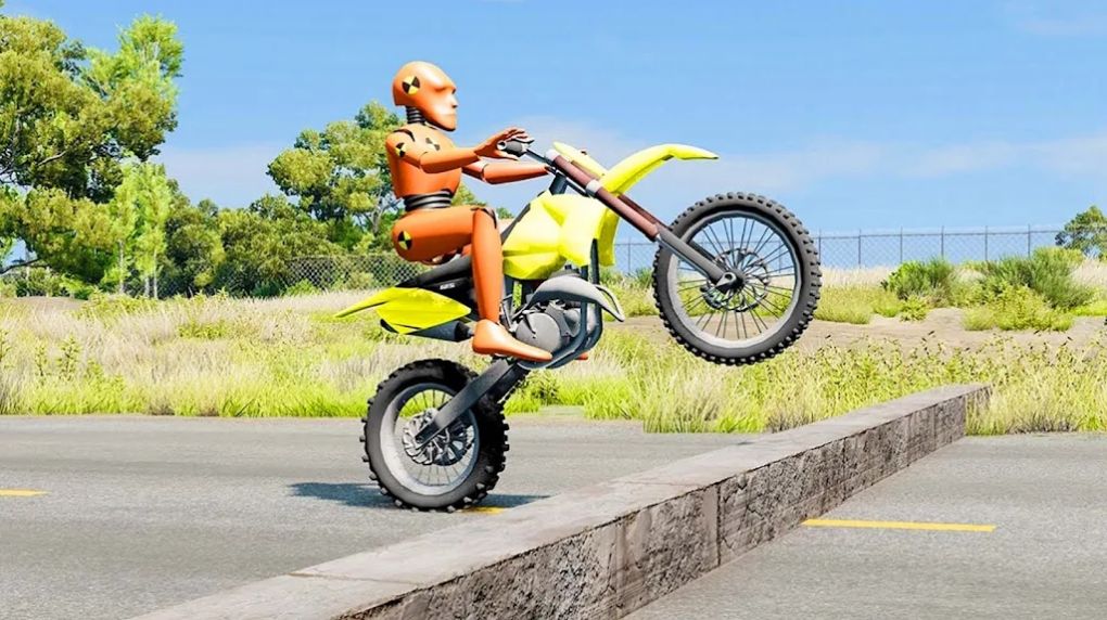 Ħгײ(Moto Bike Dummy Crash Test Sim)v2 ׿