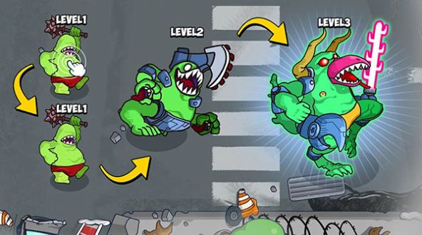 ϲս뽩ʬս(Merge Fight: Grim & Zombie War)v1.1.7 ׿