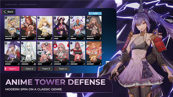 女神塔防全新版(Shiba Wars - Goddess Defense)v1.0004 最新版