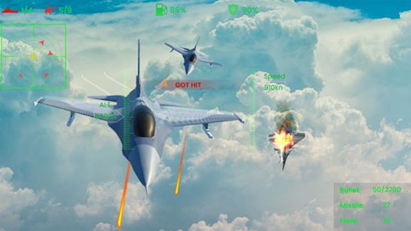 喷气式战机空袭(Fighter Jet Airstrike)v1.2.0 安卓版