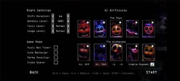 CNaF2玩具熊(Five Nights at Freddy2)v1.0.3 汉化版