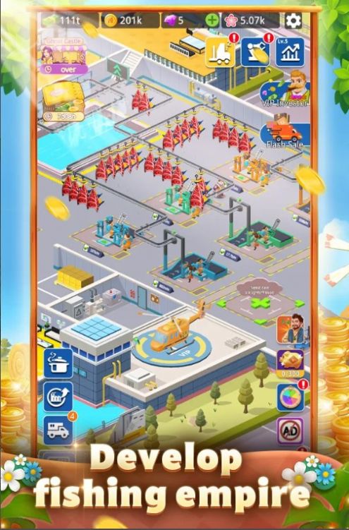 家园岛鱼工厂模拟(Home Island: Fish Factory Sim)v1.3.0 安卓版