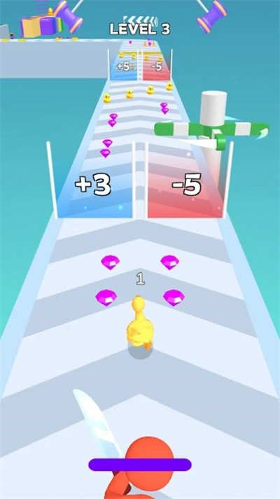 Ѽ3DDuck Race 3Dv0.0.1 ׿