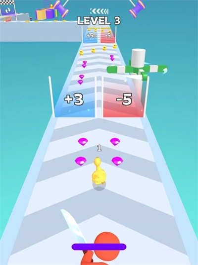 Ѽ3DDuck Race 3Dv0.0.1 ׿