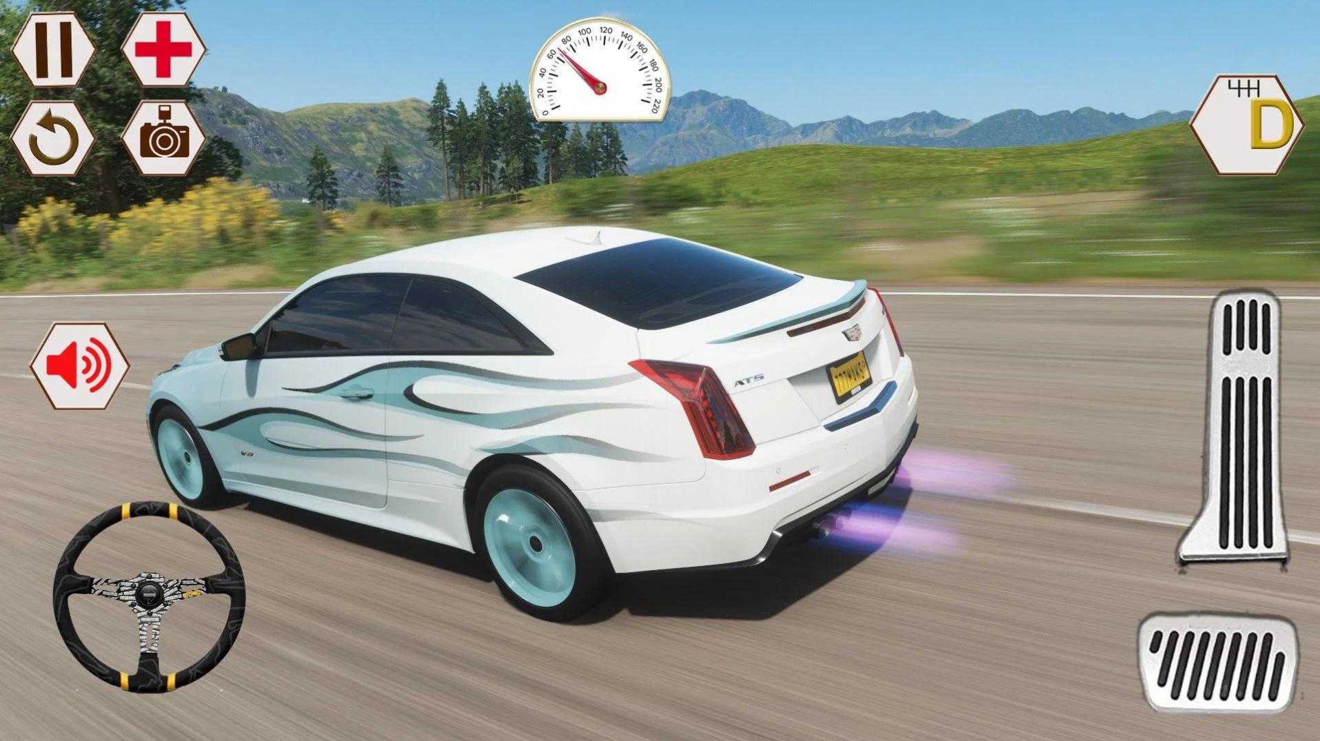 ʻģ(Drive Simulator Cadilac ATS V)v3 İ