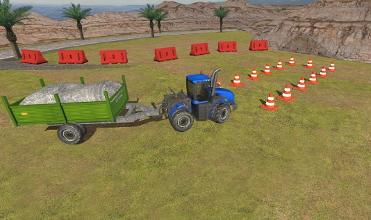 货物拖拉机手推车中文版(Cargo Tractor Trolley Game)v1.0 安卓版