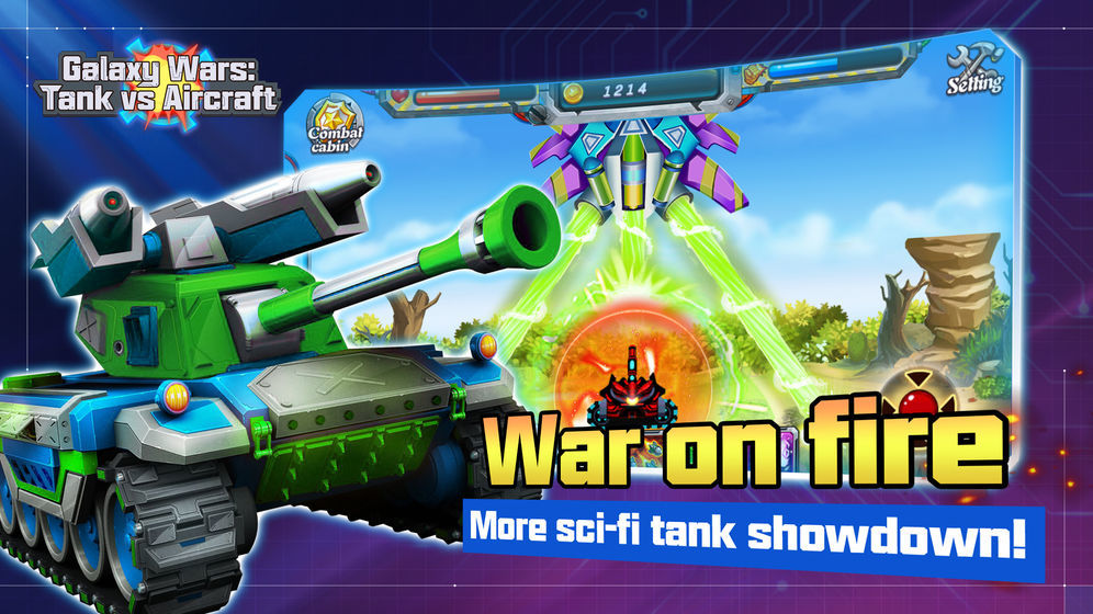 ս̹VSɻ(Galaxy Wars: Tank vs Aircraft)v1.0 °