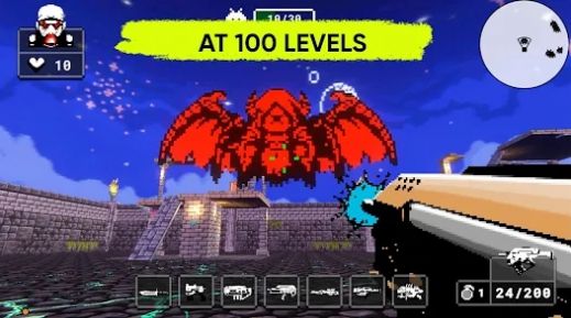 Doom pixel shooter 3dDoomsday Shooterv0.1 ׿