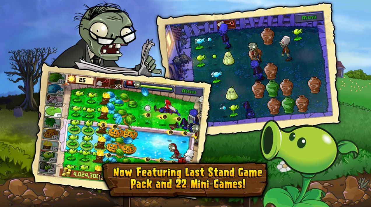 ֲսʬհ棨Plants vs. Zombies FREEv3.3.0 ׿