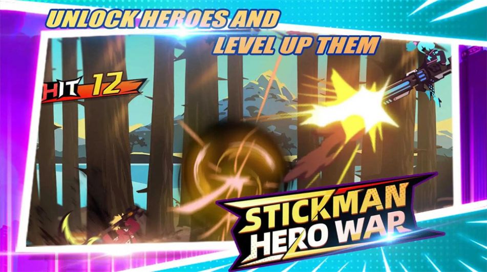 火柴人动漫英雄战争（Stickman Hero War）v1.0.12 安卓版