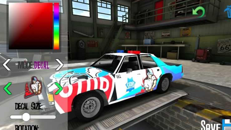 Ưģ(Police Car Drift Simulator)v1.01 ׿