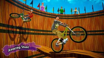 好死的自行车特技(Well of death bicycle stunt)v1.1 安卓版