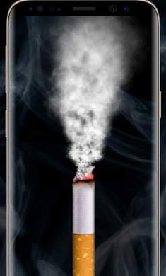 Cigarette Smoking : Home Screen Battery Indicatorv1.1 °