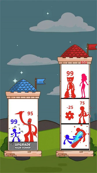 火柴人单挑英雄塔(Stickman Hero Tower)v1.0 安卓版