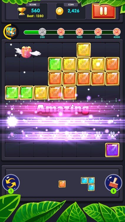 方块拼图经典宝石消消(Block Puzzle Jewel)v1.1.1 最新版