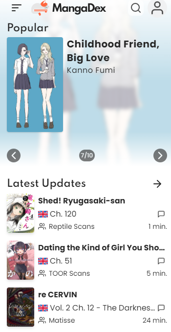 MangaDexapp(Manga Dex)