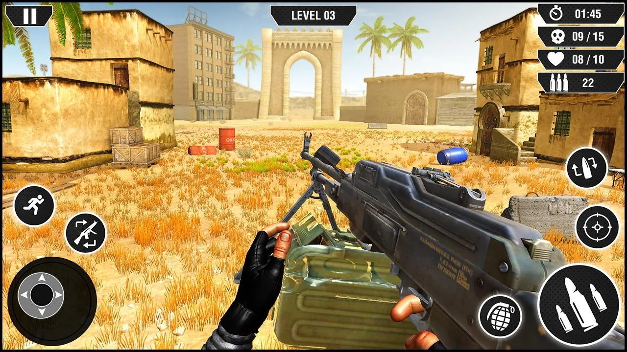 ս(Machine Gun Games War Action)v1.0.1 ׿