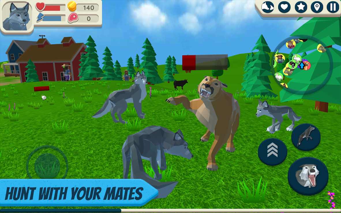 Ұģ(Wolf Simulator: Wild Animals 3D)v1.0524 İ