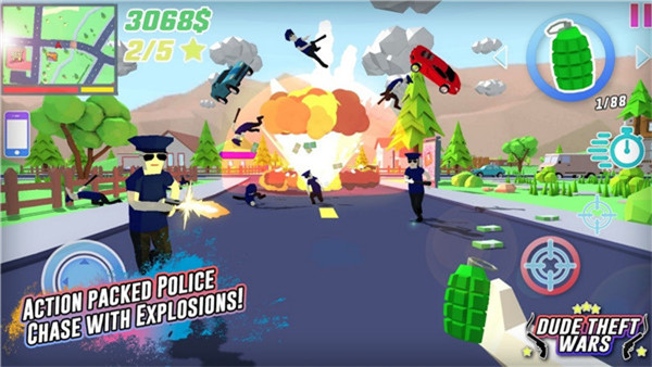 ɳģ˵(MOD Dude Theft Wars)v0.9.0.9a °