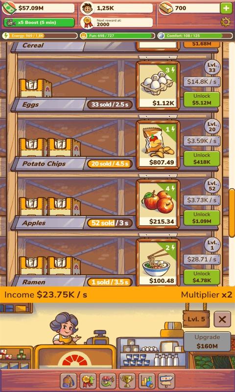 ࣨIdle Tycoon Shopkeepersv1.2.8.1 ׿