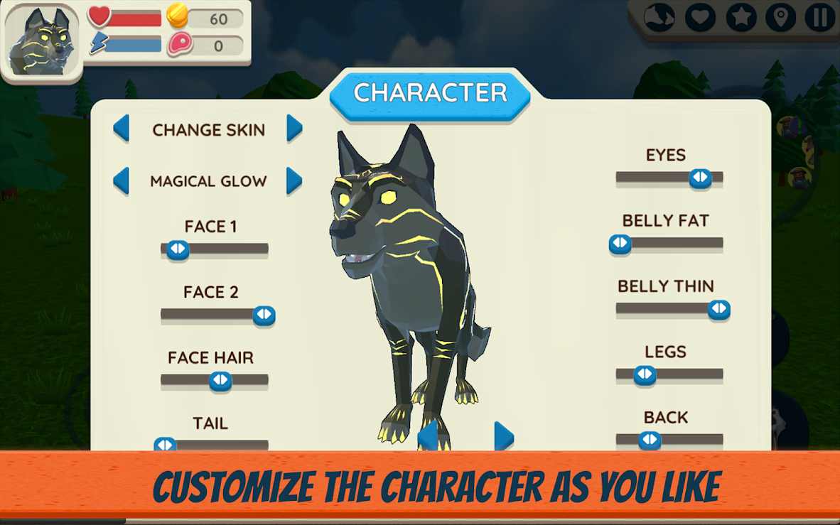 Ұģ2(Wolf Simulator: Wild Animals 3D)v1.0524 