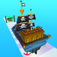 海盗堆栈跑(Pirate Stack - Runner Games)v1.0 安卓版