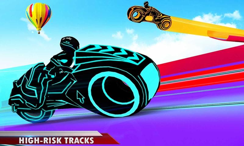 ĦгؼLight Bike Flying Stuntsv2.14.7 ׿