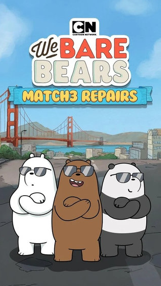 Ϸ(We Bare Bears Match3 Repairs)