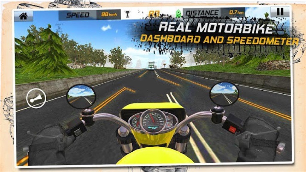 ֹͨ·(Traffic Rider: Highway Race)v1.4 ׿