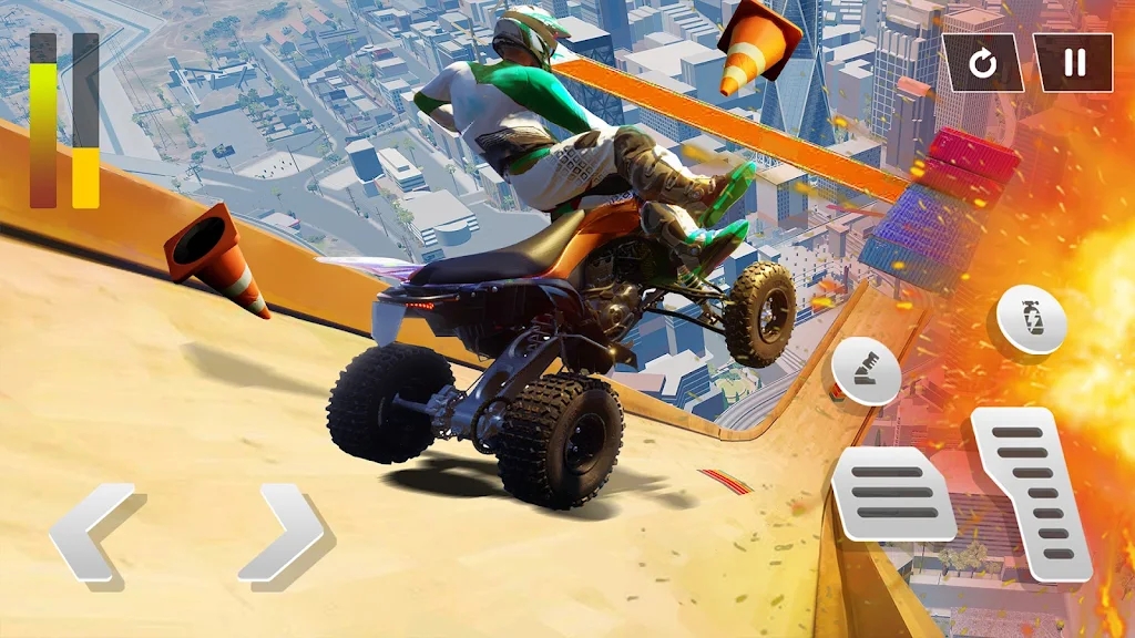 ȫγַɳ(Flying ATV Crash: Quad Stunts)v1.0 ׿