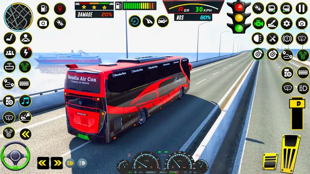 真实巴士模拟器(Real Bus Simulator Coach Game)v1.5 安卓版