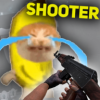 㽶èֹBanana Cat Happy Shooterv1.0 ׿