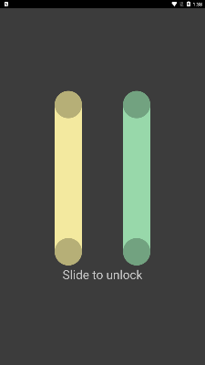 手指打结模拟器(slide to unlock)