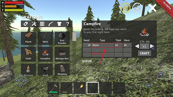 Survival Simulator